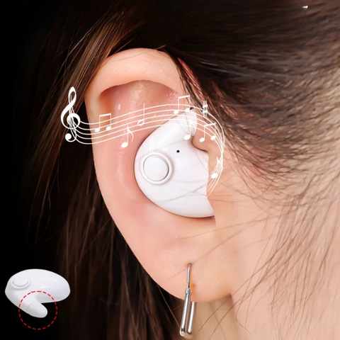 Ecouteurs sans fil Bluetooth 5.3 invisibles
