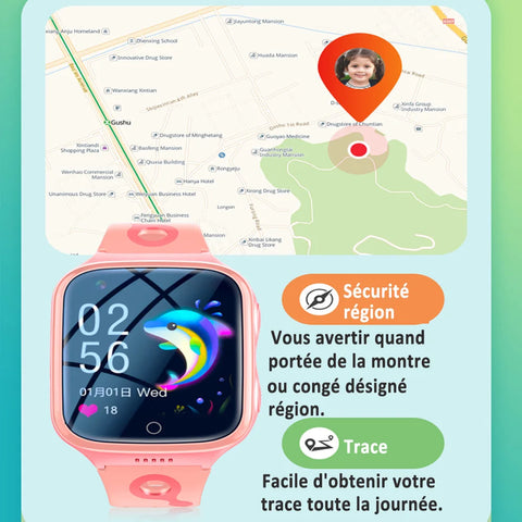 La Montre ConnectÃ©e 4G Parfaite pour les Petits