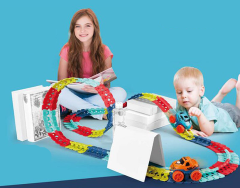 Montessori Track - Piste de machine ultra flexible