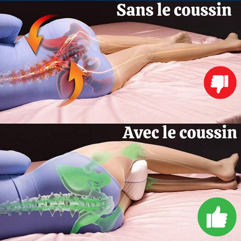 Coussin en Coton Ã  MÃ©moire de Forme pour les Jambes