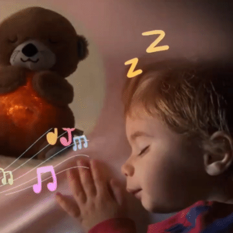 Jouet musical de sommeil en peluche pour bÃ©bÃ©