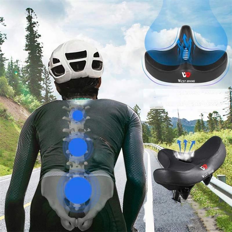 Selle ergonomique et respirante pour vÃ©lo