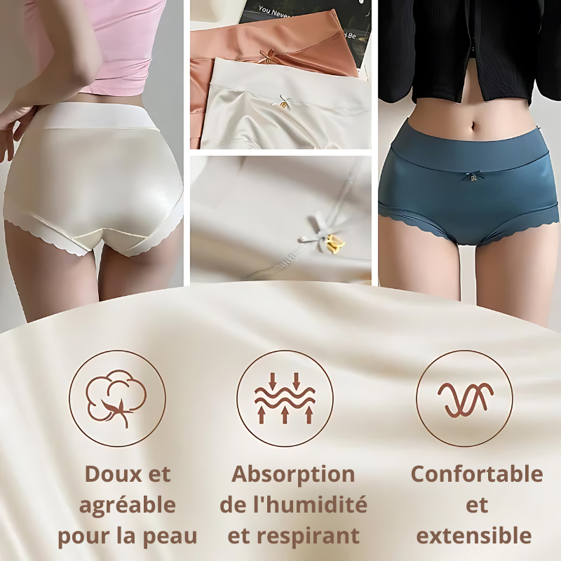 Pack de Culottes Sculptantes en Soie Glacée