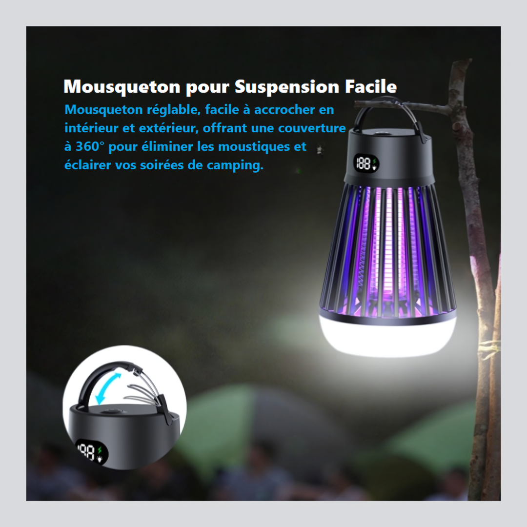 Lampe anti-moustiques Quebecool